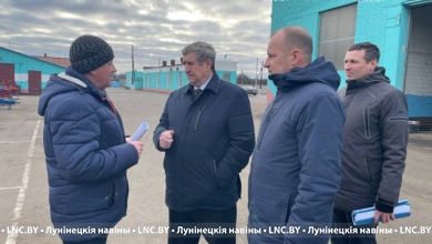 Михаил Русый в рамках рабочей поездки посещает Лунинецкий район