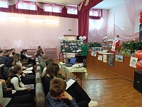 Межшкольное  мероприятие провели в Лунинской средней школе