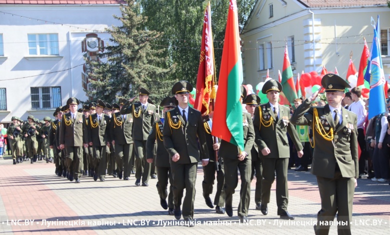 День Победы в Лунинце (часть 1)