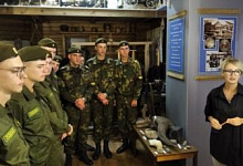 Военнослужащие побывали с экскурсией в Лунинецком районном краеведческом музее