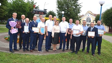 Работники Лунинецкого железнодорожного узла отметили профессиональный праздник