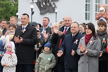 80-летие Победы: Фотомгновения празднования в Микашевичах