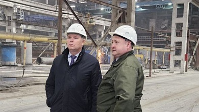 Министр архитектуры и строительства посетил ОАО "Спецжелезобетон", Микашевичи