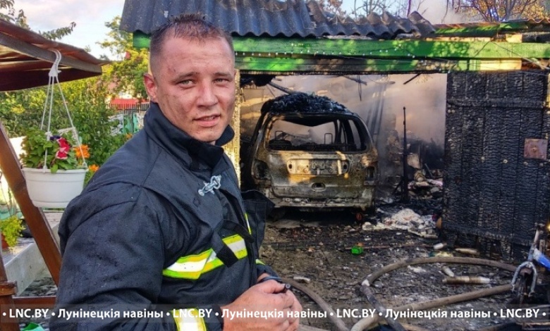 Инструктор-спасатель  Роман Демидович с честью несет службу в РОЧС