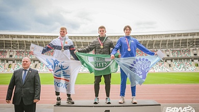 Республиканская Универсиада: лунинчанин Денис Самандык победил в десятиборьи