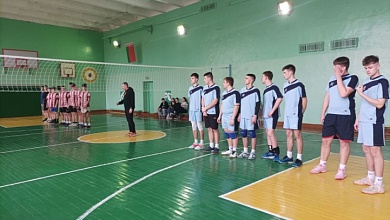 Разыграны путевки в финал первенства Лунинецкого района по волейболу
