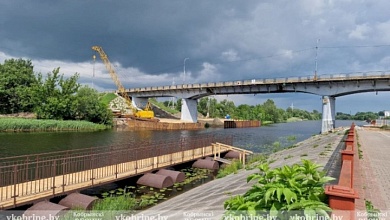 «Старый» мост через реку Мухавец в Кобрине закрывается на реконструкцию 