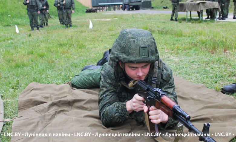 Военнослужащие роты нового пополнения завершили курс обучения. Сегодня - присяга