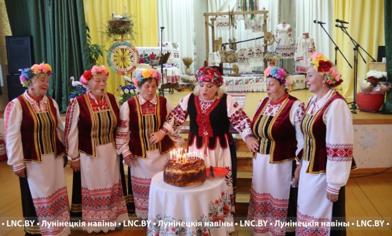 Кладезь творчества! Тройной юбилей отпраздновали в Лунинецком районе