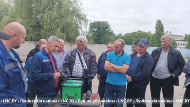 Специалисты учились на лунинецком водоканале