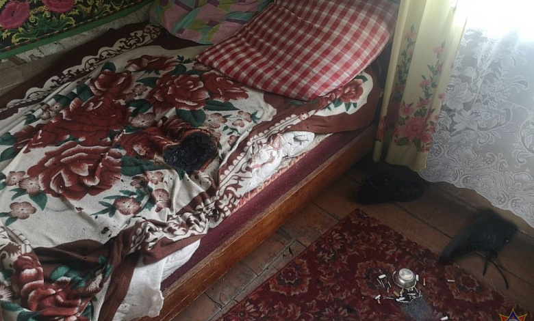 Пожар в Микашевичах: есть пострадавший