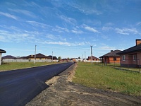 В Лунинце проводятся работы по асфальтированию улицы П.Бровки