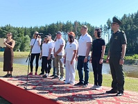 На озере Шальное стартовал турслет Лунинецкого района. Кто вступил в борьбу за награды?