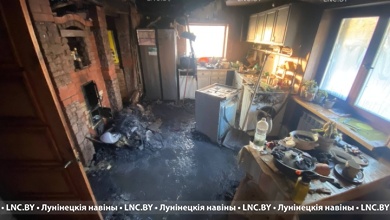 Пожар в Микашевичах, гибель в Лунинце