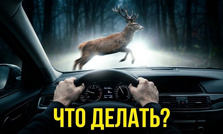 Сотни ДТП с дикими животными в Брестской области