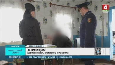 Более 36 миллионов рублей было взыскано c алиментщиков в Брестской области