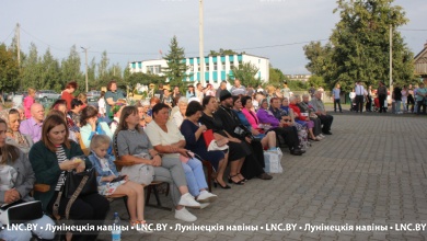 В Синкевичском сельсовете Лунинецкого района отметили двойную дату!