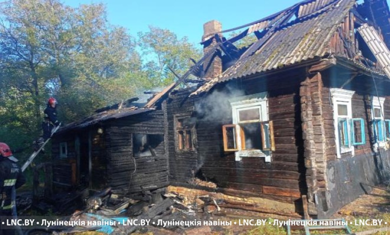 Трагедия. Мужчина погиб на пожаре в Лунинецком районе 