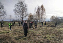 В Язвинках заложили новый сквер возле школы