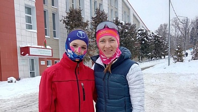 Лунинчане встретились с Дарьей Домрачевой и выступают в "Раубичах"! 