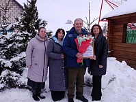 Мастера леса с юбилеем поздравили в Лунинецком лесхозе