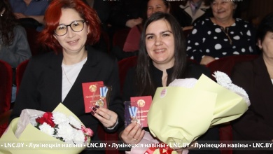 Праздник красоты, весны и нежности отметили в Лунинце