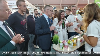 На выставке в Бресте особый интерес вызывает продукция из Лунинца 