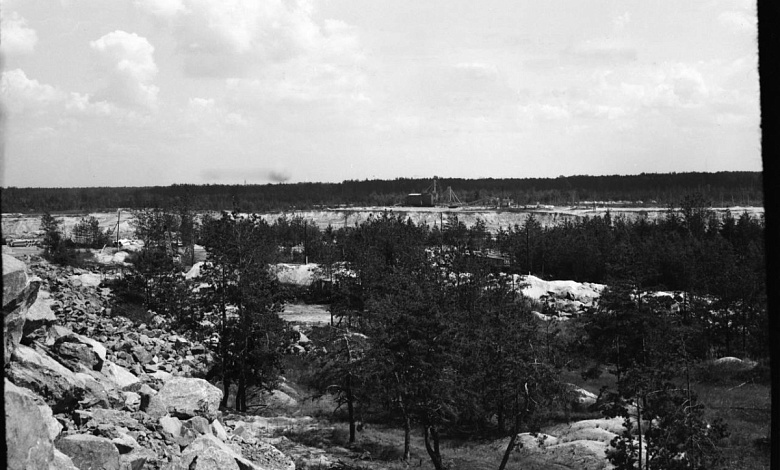 Гранитный карьер «Микашевичи» 50 лет назад и сейчас