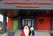 Новогоднюю сказку своими руками устроили в Микашевичах