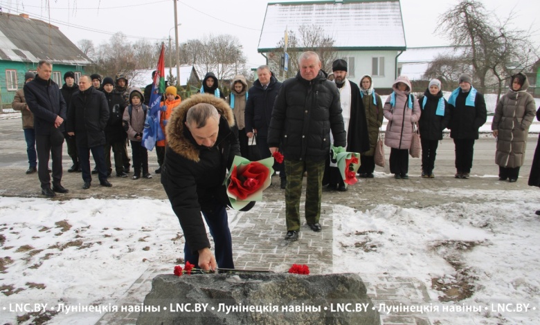 На этой улице воинами-афганцами заложена Аллея памяти в Лунинце  