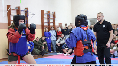 Лунинчанка выиграла чемпионат УВД по рукопашному бою