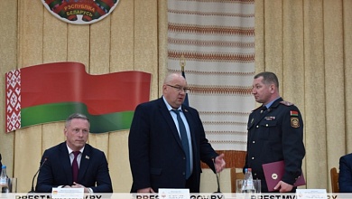 В Барановичском ГОВД новый начальник. Ранее он возглавлял Лунинецкий РОВД