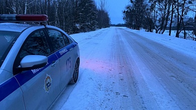 Снегопады! На дорогах при угрозе безопасности движения могут вводиться ограничения
