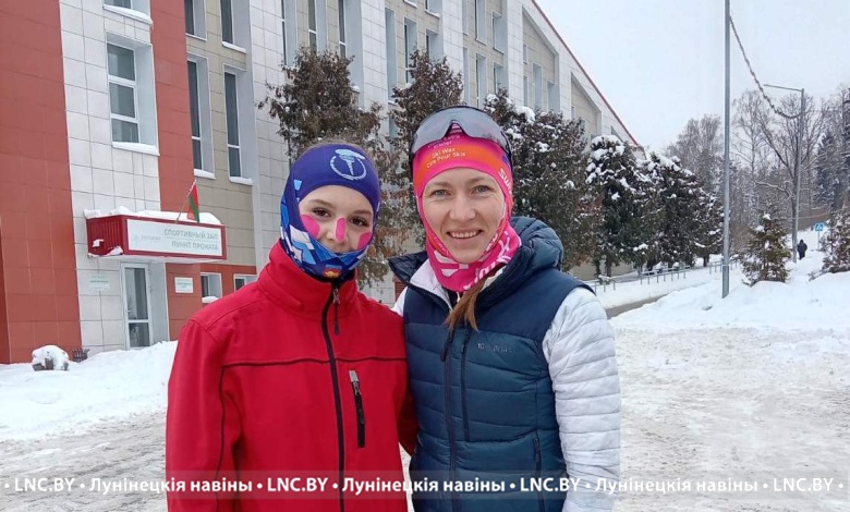 Лунинчане встретились с Дарьей Домрачевой и выступают в "Раубичах"! 