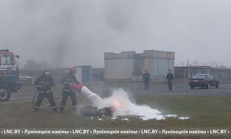 Спасатели держат двери открытыми в Лунинецком районе