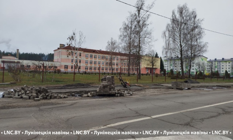 Проблемные места устраняют в Лунинце