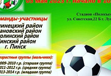 Областные соревнования по футболу «Кожаный мяч» состоятся в Лунинце
