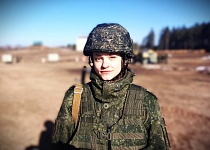 Полевой выход в преддверии Дня женщин у военнослужащих 56 зенитного ракетного полка