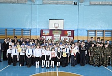 В Лунинецком районе состоялся смотр-конкурс строевой песни