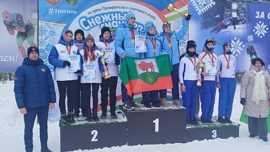 Эстафетное "серебро" лунинчан в "Снежном снайпере"