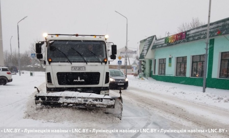 План "Погода" из-за снегопада введен в районах Брестской области