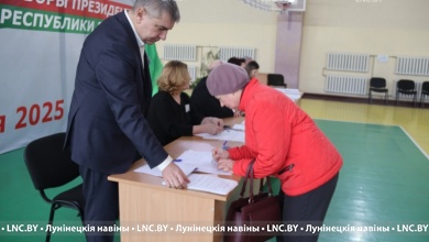 Лунинец. Большая активность с первых часов работы в основной день выборов