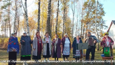 Выездной концерт для жителей удаленных деревень Лунинетчины