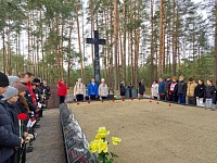 Митинг-реквием прошел в Ситницком Дворе Лунинецкого района