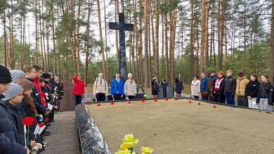 Митинг-реквием прошел в Ситницком Дворе Лунинецкого района