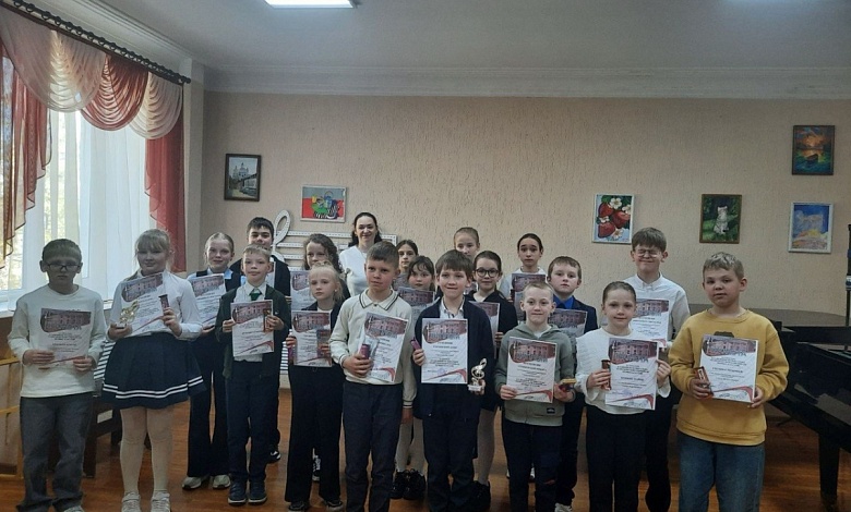 В Детской школе искусств Лунинца прошла районная музыкально-теоретическая олимпиада