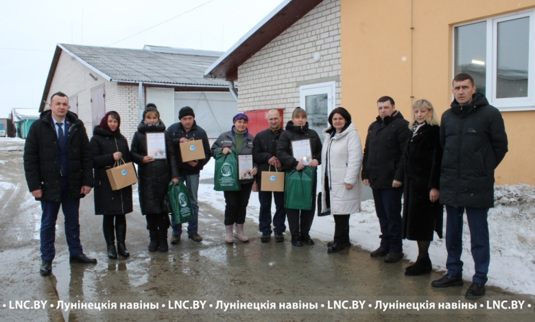 Поддержка работников ферм в Лунинецком районе
