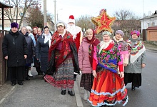 От всей души! Колядки в Лунинце! 