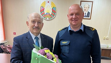 Более 40 лет отработал на станции Лунинец!  