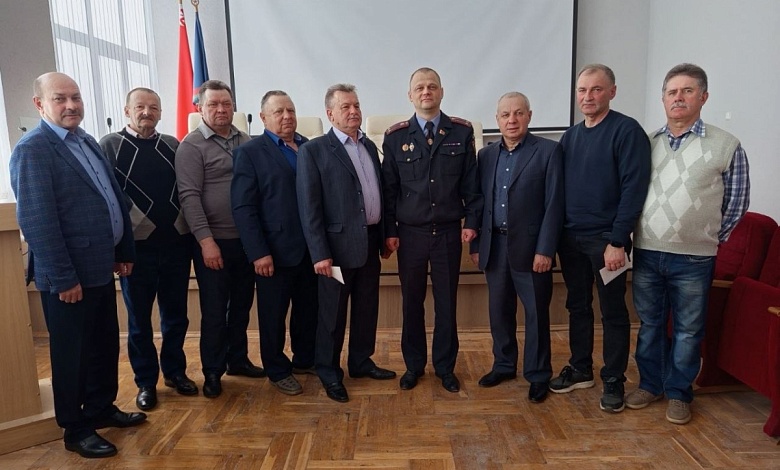 Чернобыль: ветеранам высказали признательность в Лунинецком РОВД